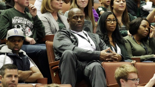 Magic Johnson è il nuovo presidente dei Lakers