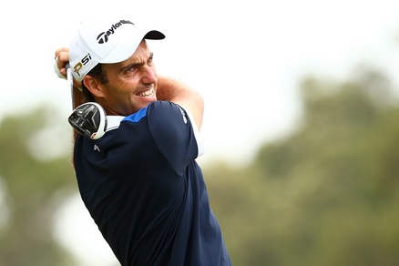 Francesco Molinari in campo nell'Honda Classic