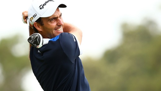 Francesco Molinari in campo nell'Honda Classic