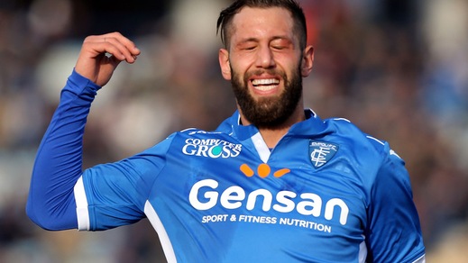 Serie A Empoli, Mchedlidze ko: problema muscolare