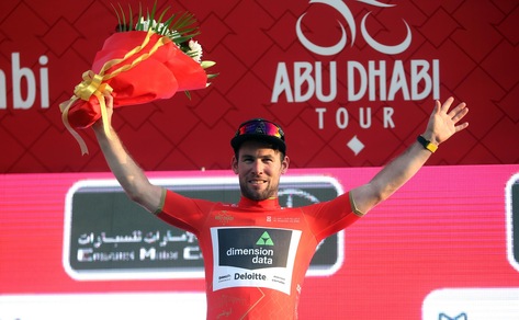 Abu Dhabi Tour, tappa e maglia rossa a Cavendish