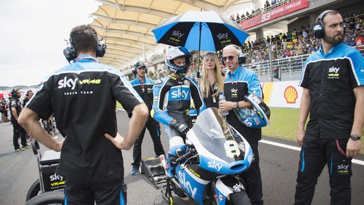 Motomondiale, test a Jerez positivi per lo Sky Racing Team VR46