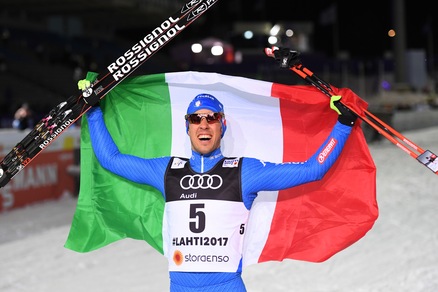 Sci nordico, Mondiali: Pellegrino oro nella gara sprint a tecnica libera
