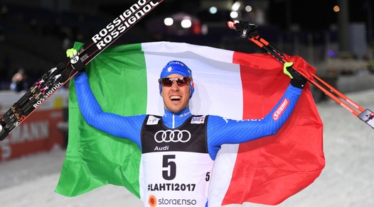 Sci nordico, Mondiali: Pellegrino oro nella gara sprint a tecnica libera