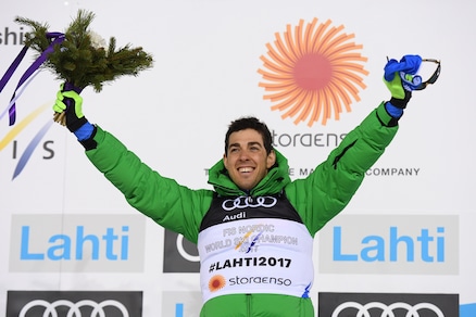 Mondiali sci nordico: Pellegrino, è festa oro a Lathi