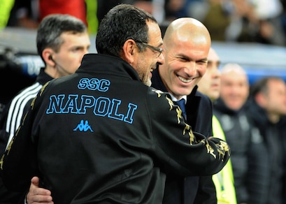 Napoli, Sarri sfida sua maestà Zidane