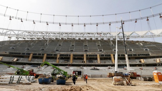 Atletico Madrid, lavori in corso per il Wanda Metropolitano
