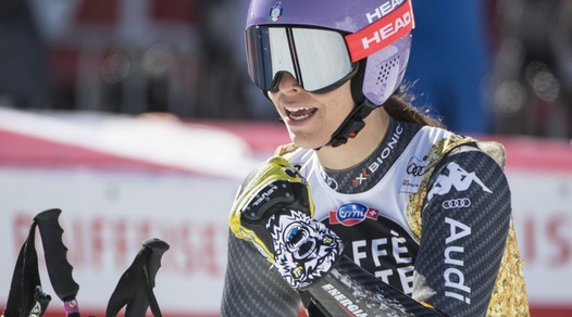 Sci, altro podio per l'Italia: Curtoni seconda nel SuperG