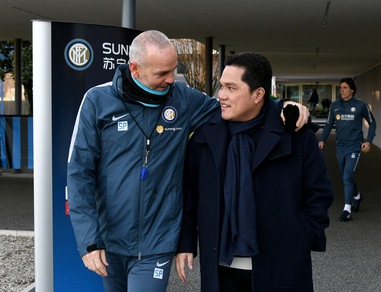 L'Inter si prepara alla Roma: ad Appiano Gentile c'è Thohir