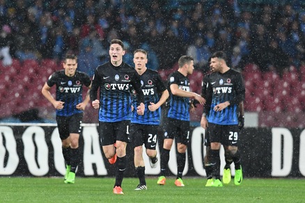 Serie A, Napoli-Atalanta 0-2: decide la doppietta di Caldara