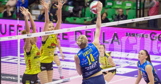 Volley: A1 Femminile, Conegliano batte Montichiari ed allunga in classifica