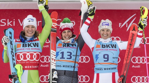 Coppa del mondo, splendida Brignone seconda in combinata