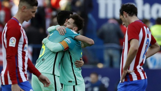 Liga, il Barcellona batte l'Atletico Madrid: decide Messi