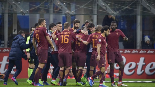 Serie A Inter-Roma 1-3, il tabellino