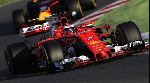 F1, Raikkonen è il più veloce a Montmelò