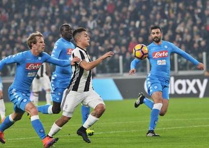 Dybala e Higuain travolgenti: Juventus-Napoli termina 3-1