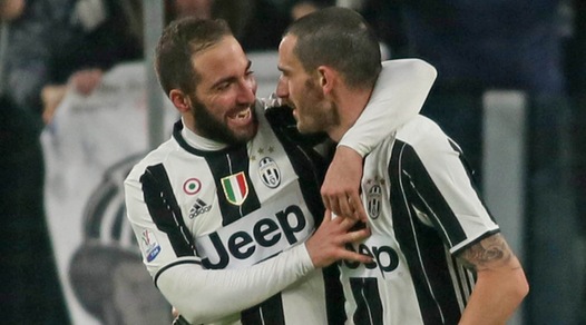 Juventus, Higuain: «L'esultanza? Per il Napoli ho sempre rispetto»