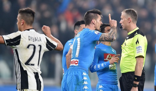 Napoli, Giuntoli: «Decisioni vergognose»