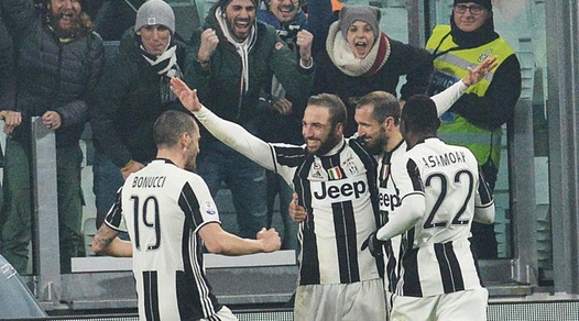 Juventus-Napoli, Higuain questa volta esulta