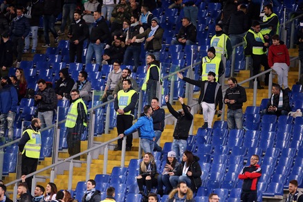 Derby Coppa Italia, ecco le barriere dimezzate all'Olimpico