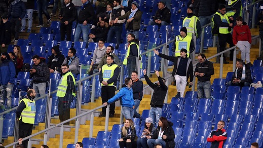 Derby Coppa Italia, ecco le barriere dimezzate all'Olimpico