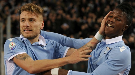 Coppa Italia, Lazio-Roma 2-0: Milinkovic e Immobile si prendono il derby