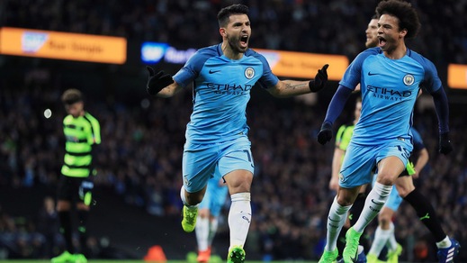 FA Cup, il Manchester City batte 5-1 l'Huddrsfield