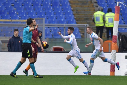 Serie A Roma-Napoli 1-2, il tabellino