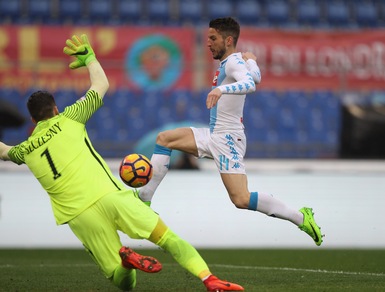 Napoli, nessun problema per Mertens: «Solo crampi»