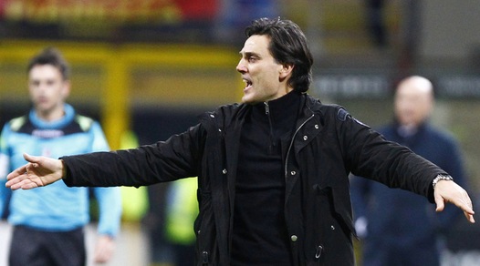 Milan, Montella non si nasconde: «Vogliamo l'Europa». E Bacca ha una dedica speciale: «Due baci per mia moglie»