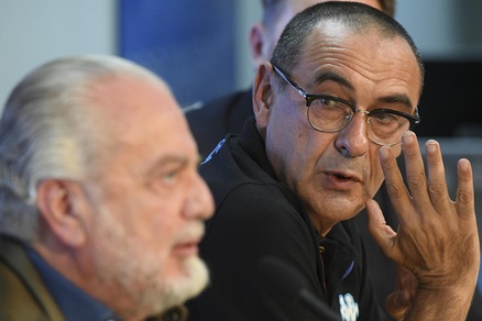 Napoli, c’è Sarri a casa De Laurentiis: la pace a cena