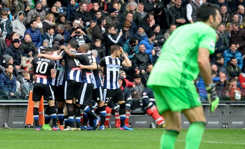 Serie A, Udinese-Juventus 1-1: Bonucci risponde a Zapata, +8 sulla Roma