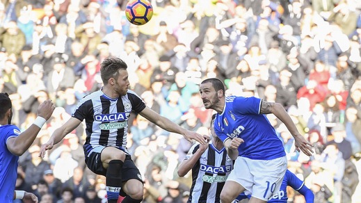 Serie A Udinese-Juventus 1-1, il tabellino
