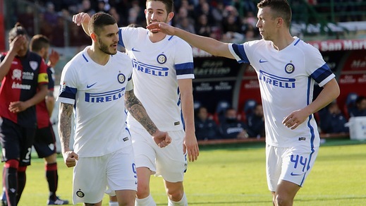 Serie A Cagliari-Inter 1-5, il tabellino