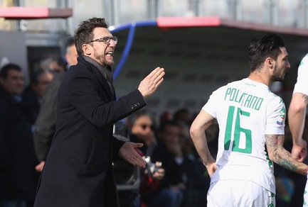 Serie A Sassuolo, Di Francesco: «Sbagliato adeguarsi al Crotone»