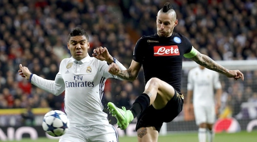 Napoli-Real Madrid, Hamsik: «L'urlo Champions si sentirà fino a Torino»