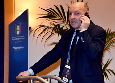 Juventus, Marotta: «Avanti con Allegri, felici di lui»