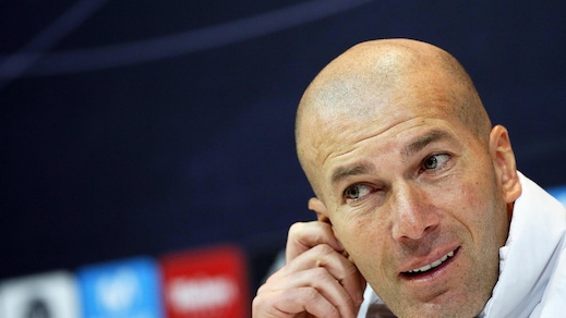 Zidane: «Real Madrid avvantaggiato? No, abbiamo il 50% di chance di qualificazione»