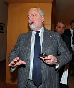 Napoli, De Laurentiis: «Sarri? Non c'è mai stato un caso»