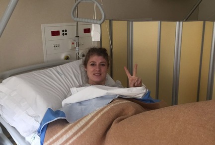 Volley: A1 Femminile, perfettamente riuscita l'operazione al menisco di Samanta Fabris