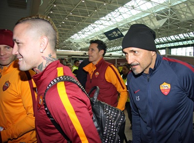 Roma, Spalletti e Nainggolan: «No al disfattismo»