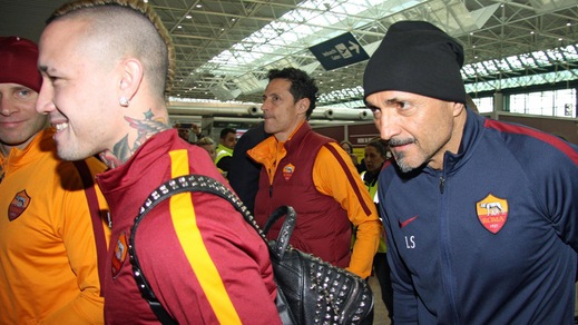Roma, Spalletti e Nainggolan: «No al disfattismo»