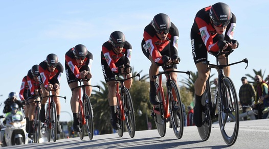 Tirreno-Adriatico: alla Bmc la prima tappa, 8° Nibali, 10° Aru