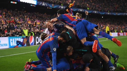 Barcellona-Psg 6-1, la foto-story della mitica "remuntada"