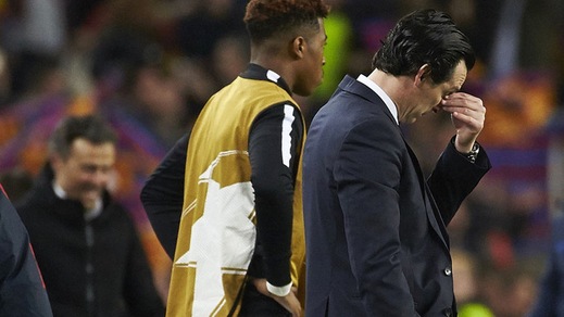 Champions League, Psg. Unai Emery: «Penalizzati da scelte arbitrali»