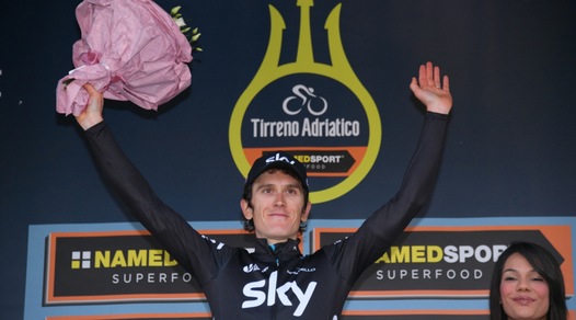 Ciclismo, Tirreno-Adriatico: Thomas vince la seconda tappa