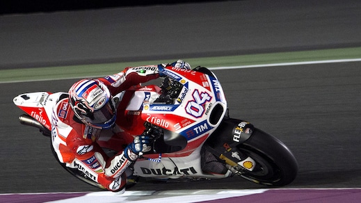 MotoGp: in Qatar vola Dovizioso, settimo Rossi