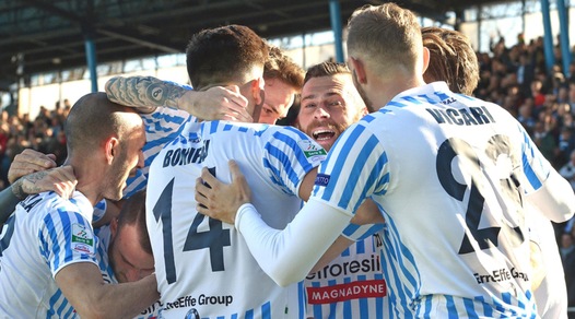 Serie B: Bari-Frosinone 1-0, la Spal vola in testa