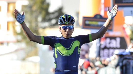 Quintana vince la 4ª tappa della Tirreno-Adriatico, Nibali lontano