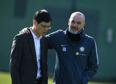 Inter, anche Jun Liu all'allenamento